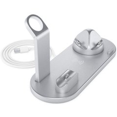 HXZC 6 In 1 Wireless Charging Dock Station