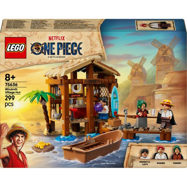 LEGO® One Piece Windmill Village Hut Building Kit 75636