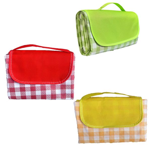 3 Pieces 78"X59" Outdoor Camping Blanket &amp; Picnic Mat