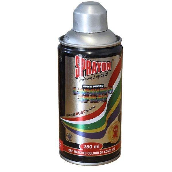 Sprayon Paint Silver Fine 250Ml- 3 Pack