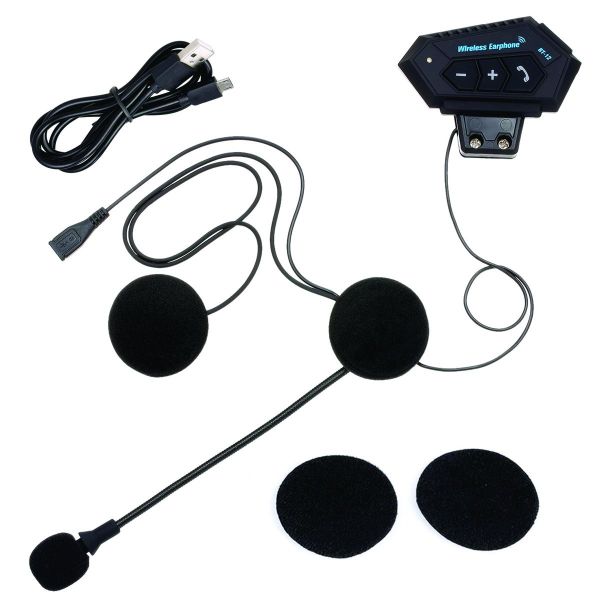 Bluetooth Helmet Headset Earphone For Motorbike