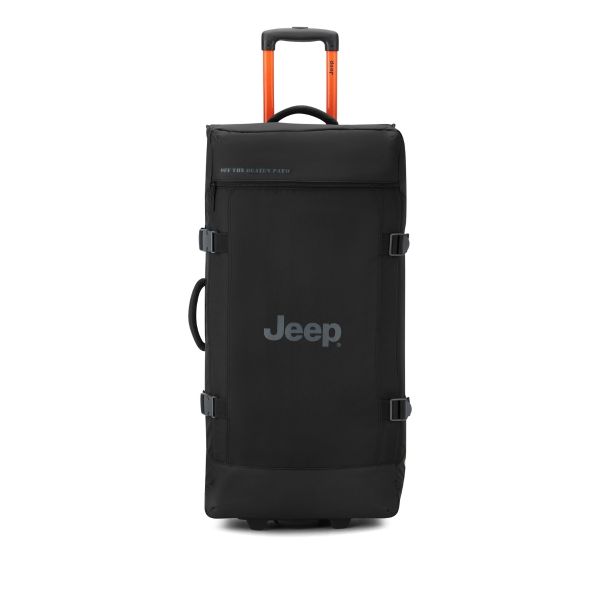 Jeep 82cm JS007C Roller Duffel 116L Wheels Water Resistant Polyester