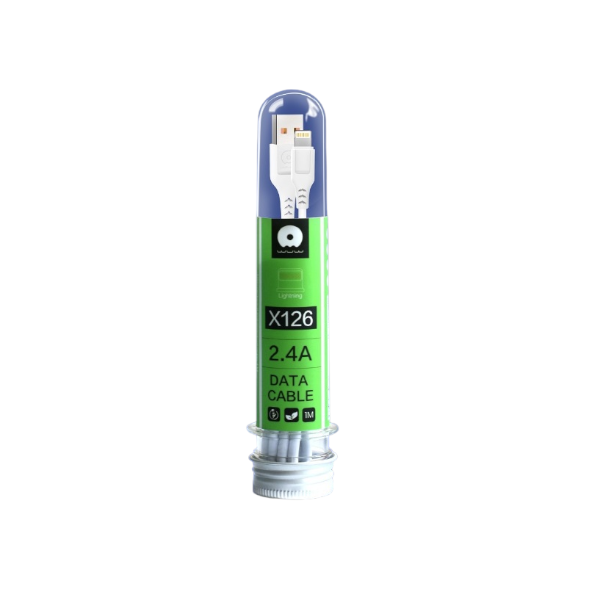 WUW X126 2.4A Data Cable - USB to Lightning - 1 Meter