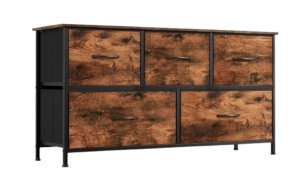 Expees - Wide Storage Organizer Cabinet - 5 Drawers