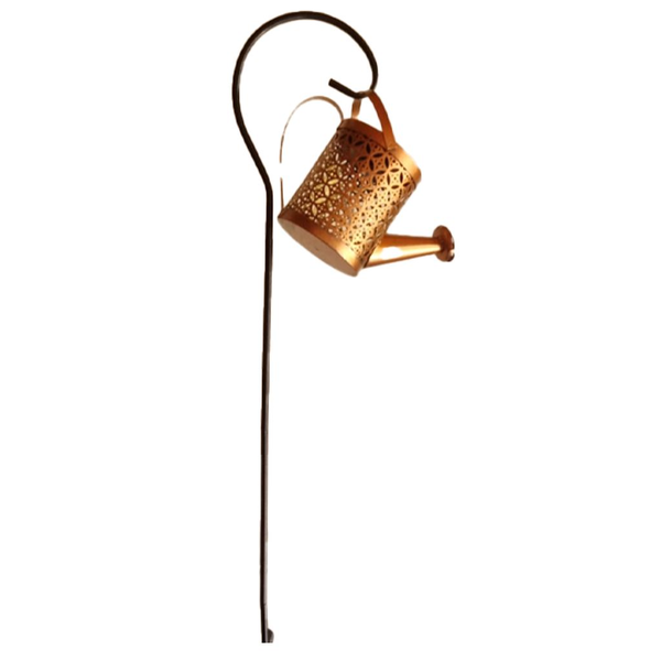 Solar Powered Watering Can, Decorative Light