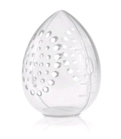 Transparent Makeup Blender Travel Storage Containers