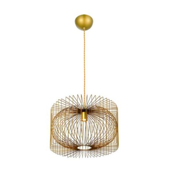 ACDC Pendant Lighting – Scandinavian Range – Gold Metal