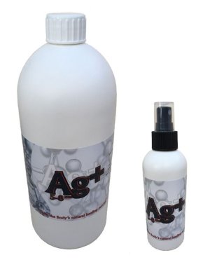 AG+ Colloidal Silver - 1L &amp; 200ml Spray - Immune Booster 5-8 ppm
