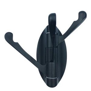 Wall Mounted Swing Arm Triple Coat &amp; Hat Hook