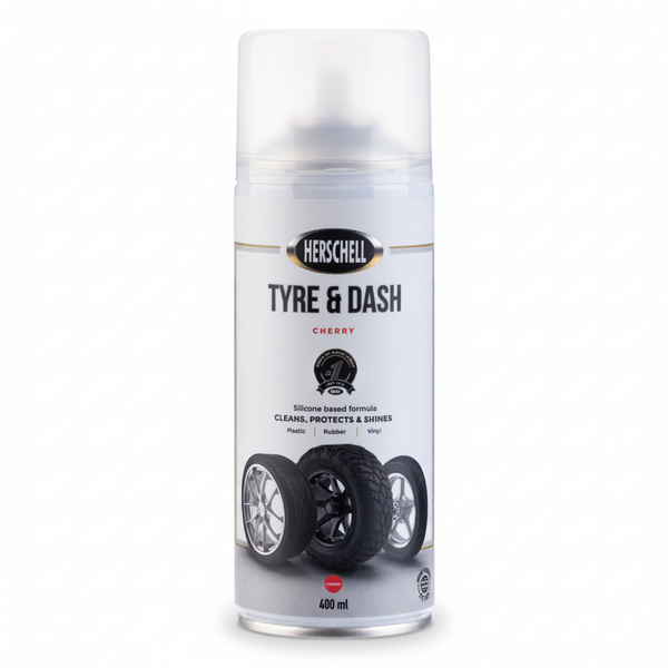 Herschell - Tyre &amp; Dash Spray - Silicone Shine with Cherry Scent - 400ml