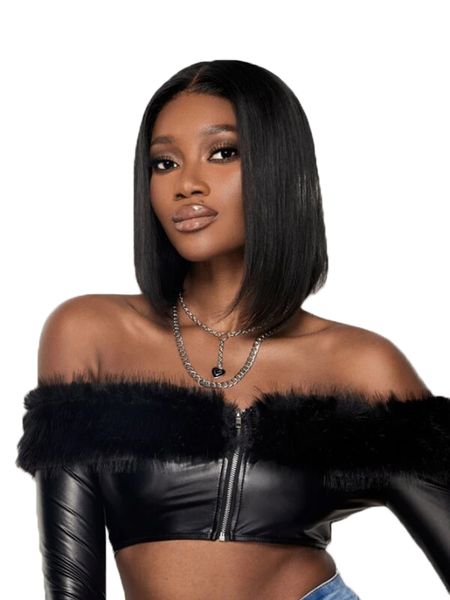Wear&amp;Go Brazilian Human Hair Bob Wig