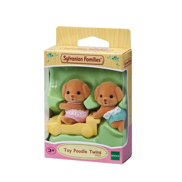 Sylvanian Families Toy Poodle Twins