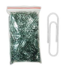 Treeline Gemclips Silver 33mm - Bag of 1000's