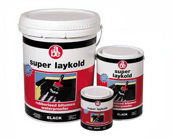 ABE 5L Waterproof Super Laykold - Black