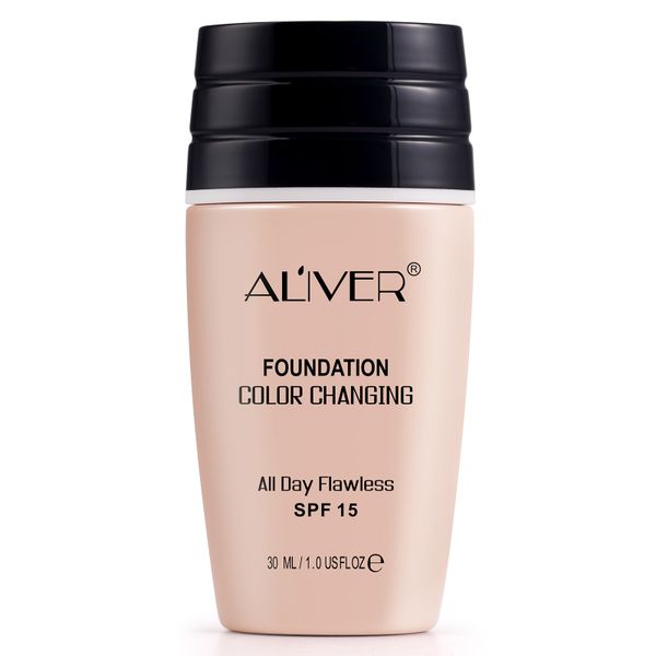 Aliver Colour Changing Foundation - Flawless Makeup That Matches Skin Tone