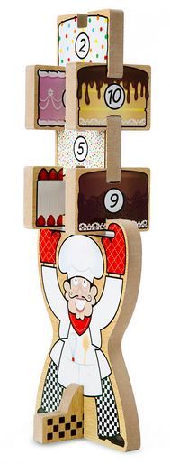 Melissa &amp; Doug Stacking Chunky - Baker and Cakes