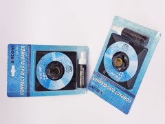 SiRCONY DVD/ CD DISK CLEANER WITH SOLUTION