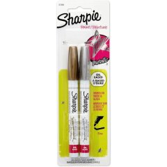 Sharpie Oil Paint Marker Fine Gold and Silver NS37368PP