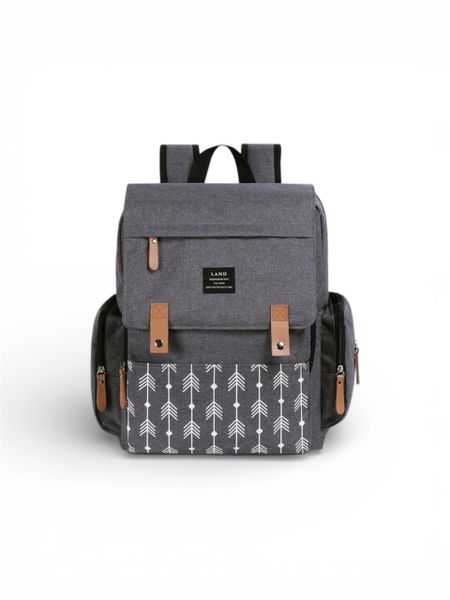 Durable Baby Bag-Diaper Organizer-Grey