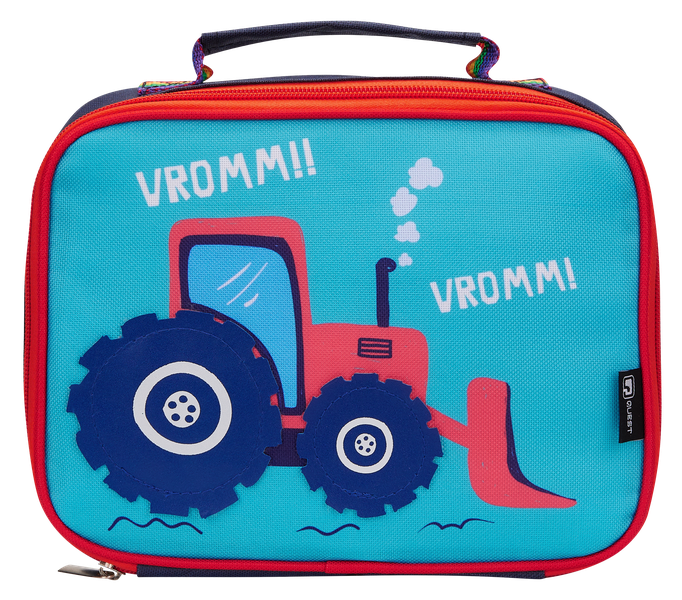 Quest On The Move Deluxe Insulated Lunch Cooler Bag - Blue