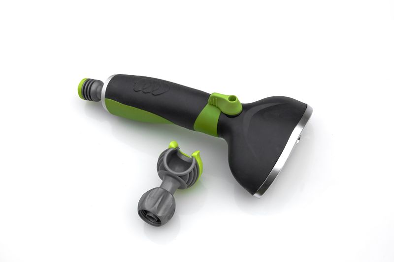 Wedgit Adjustable Soft Spray with Quick Connect for 12mm (1/2") Garden Hose