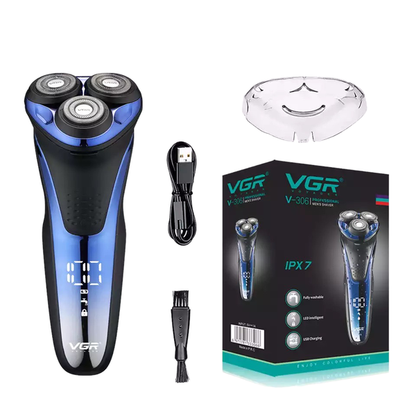 IPX7 Waterproof Safety Cordless Shaving Machine for Men