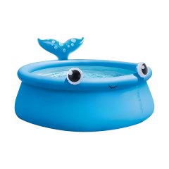 Portable Foldable Inflatable Swimming Pool for Kids with Easy Setup