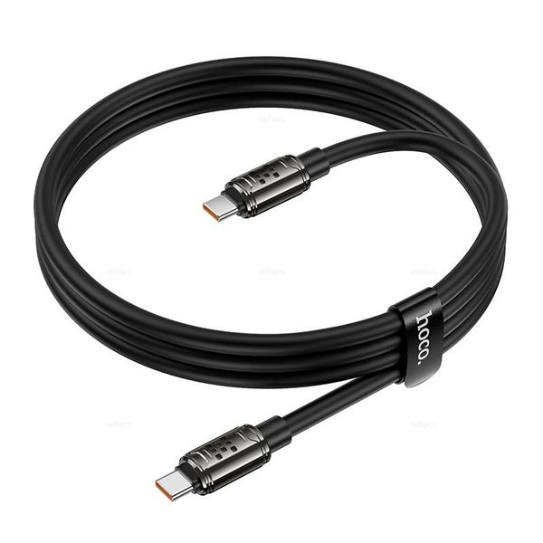 Zinc Alloy 240W types c to types c Fast Charging Data Cable 1.2m-HOCO-U143