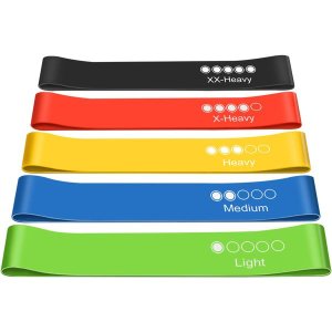 Bushido Latex Resistance Loop Bands - Set of 5