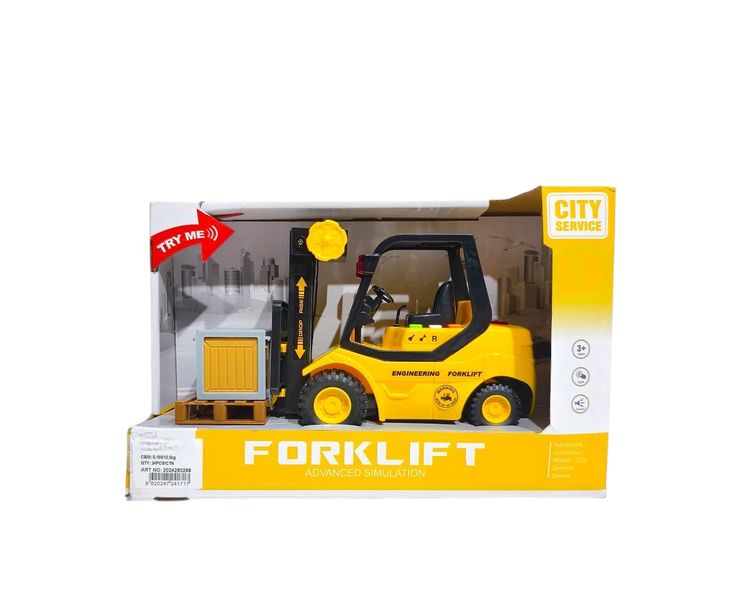 Friction Powered Forklift Truck