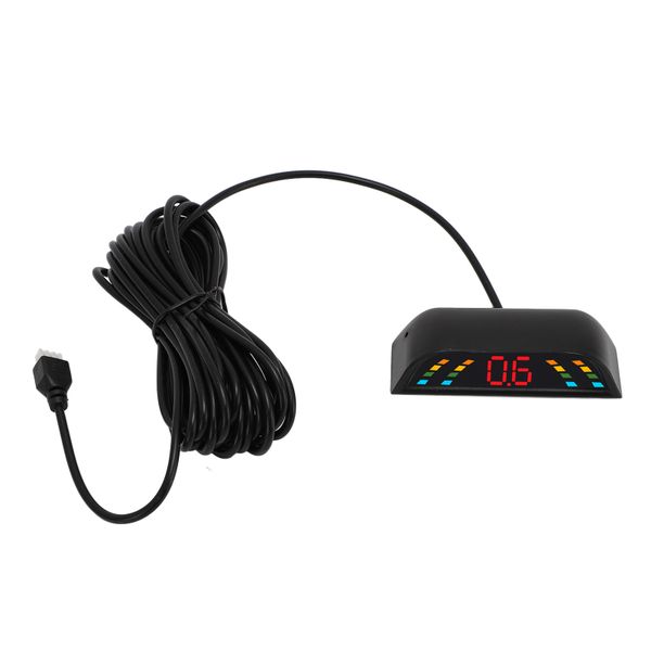 Reverse Parking Radar, 4 Sensors, Black