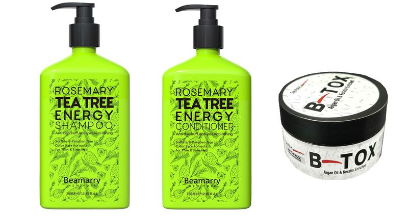 Beamarry Rosemary Tea Tree Energy Set + Sarah Beauty B-Tox 150g