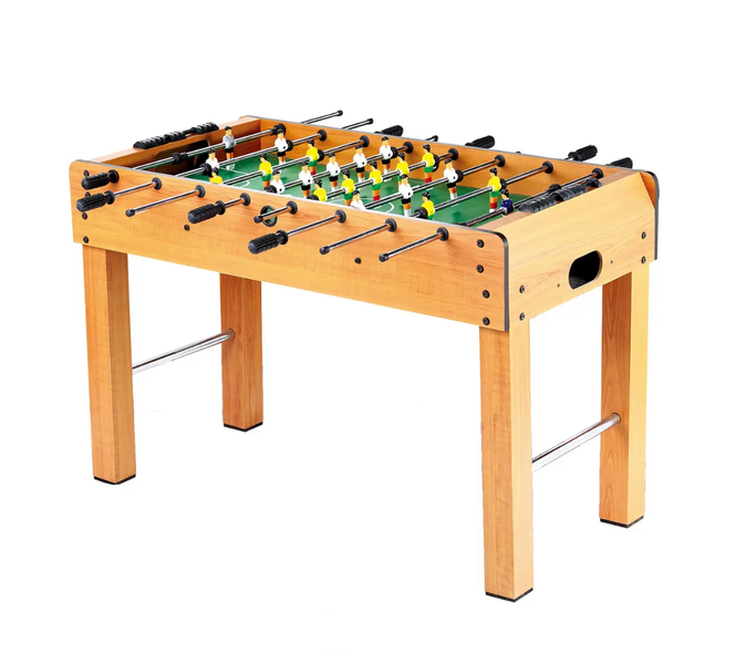 Wooden Frame Foosball Table Soccer Game Set