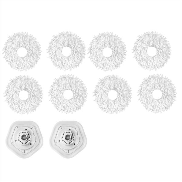 For W10 Pro Robot Mop Holder Dishcloth Parts Consumables