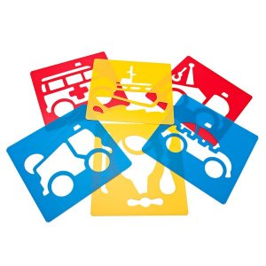 Anthony Peters Emergency Services Stencil Set - 6 Pieces