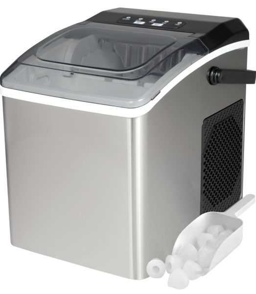 Portable Stainless Steel Ice Maker with Handle Machine