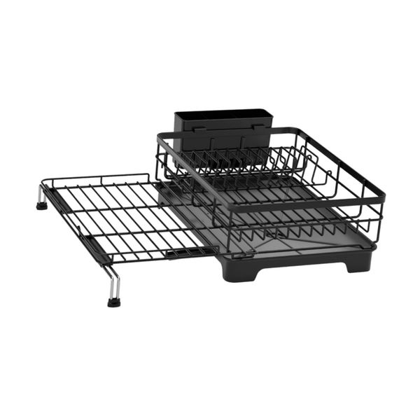 Dish Drying Rack - Extendable Dish Rack, Large Sink Drying Dish Drainer