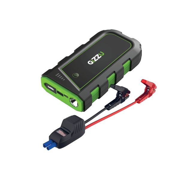 Gizzu - 2000A - Jump Starter - 16400Mah - Black
