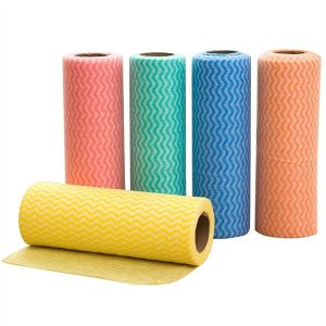 Heavy-Duty Cleaning Cloth Pack - 5 Rolls