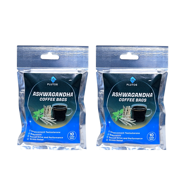 Ashwagandha 10 Coffee Bags x 2 -Endurance, Stresss Relief ,Testosterone