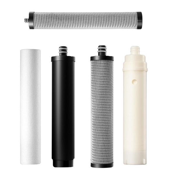 FocusOutdoor Replacement Filter Set for 5-Stage Ultrafiltration System