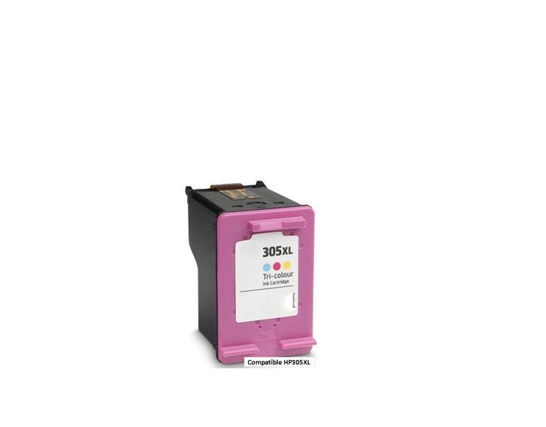 HP Compatible ink is compatible with HP305XL Tri-colour