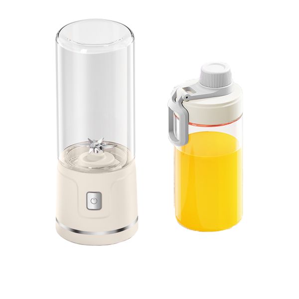 XRK Portable Home Wireless Electric White Juicer 450ML 2 Cups