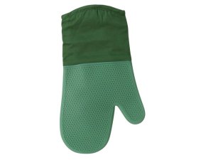 Cotton Oven Glove with Silicone Grip - 19x31cm