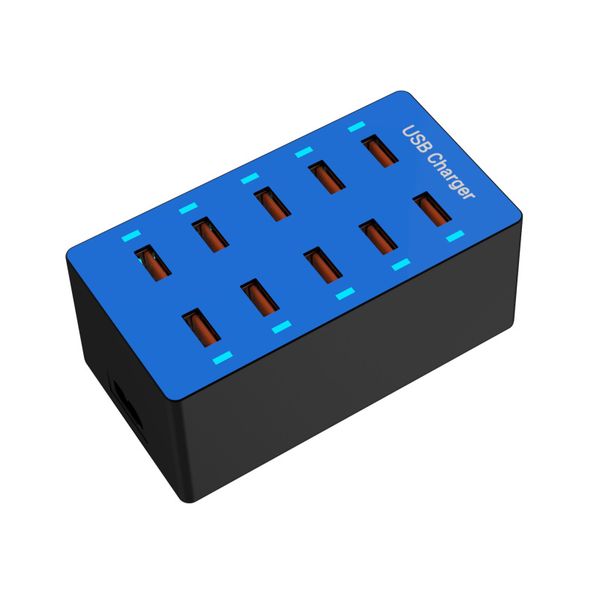 Charger 10 Ports Multiple USB Charging Station