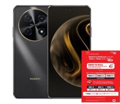 Huawei Nova 12i 256GB Dual Sim - Black + Vodacom SIM Card Pack