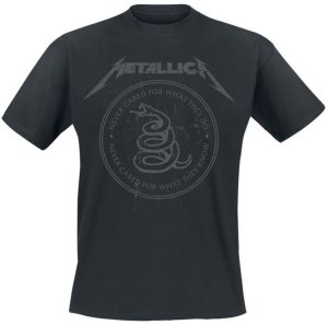 RockTs Metallica Snake Ring Tonal T-Shirt