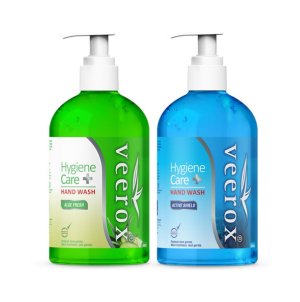 Veerox Hygiene Care Handwash Combo (Aloe Fresh &amp; Active Shield)