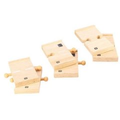 BigJigs Rail Wooden Mini Roadway Expansion Pack