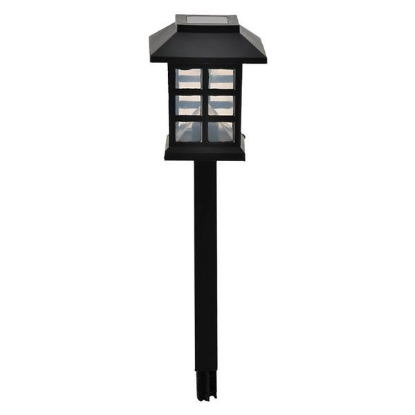 Garden Light - Outdoor Accessories - Solar - Plastic - Black - 2 Pack